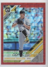 2019 Panini Donruss Optic Red Pandora Prizm 37/99 Jameson Taillon #188 uu6