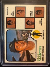 1973 Topps - Billy Martin Manager #323