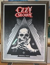 Shepard Fairey Ozzy Osbourne Signed Numbered Framed