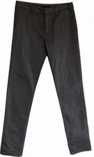 Prada Men’s Slim Fit Dress Chino Pants Gray Size 44 IT Luxury Designer