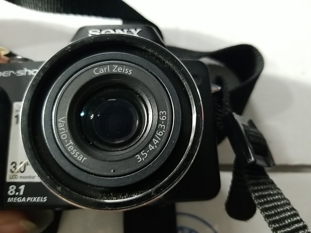 Sony Cyber-shot DSC-H10 8.1MP Digital Camera - Black for sale