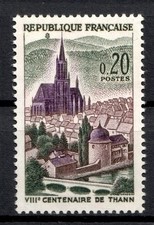 Timbre / Stamp  FRANCE 1961  Y&T  N° 1308 NEUF * avec trace de charnière (MLH)