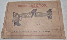 EArly 1922 A.C. Gilbert Erector Instruction Manual, Part 1, Original