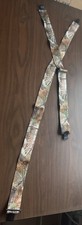 Realtree Camo Camouflage Suspenders, Wide, Elastic, Clip On, Adjustable
