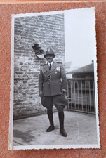 Fotografia Regia Guardia di Finanza Esercito Maresciallo misure 14X9 cm