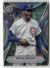 2025 Topps Tribute #66 Ernie Banks CUBS HOF LEGEND