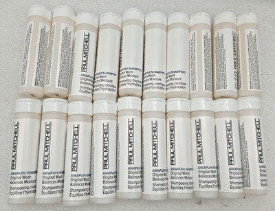 (Lot of 20) PAUL MITCHELL Awapuhi Shampoo Travel Size Original Wash Energizing