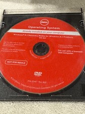 Dell Operating System Windows 8.1 Recovery Media 64bit DVD - DVD ONLY  