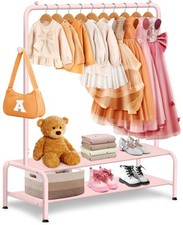 Clothing Rack - Dress Up Storage - Dress Up Rack for Little Girls - Small Cos...