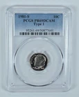 1981-S Roosevelt Dime Type 1 PR69 DCAM PCGS Blue Label *3097