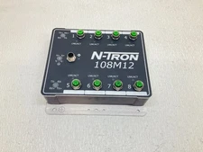N-Tron 108M12 Industrial Ethernet Switch 10-30 VDC 0.45 Amp (TBI)