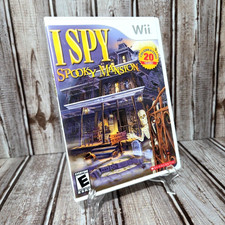 I Spy Spooky Mansion (Nintendo Wii, 2010) Complete CIB with Manual Rated E