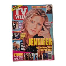 TV WEEK Vintage Entertainment Magazine July 25-31, 1998 Jennifer Aniston