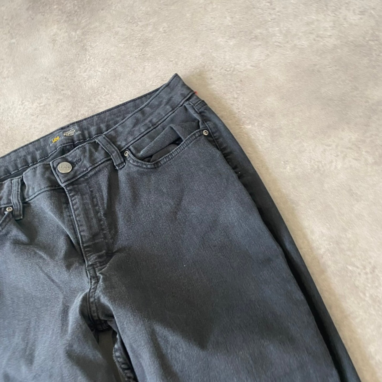 Lee Jeans Womens 32" Bootcut Y2K Regular Fit Denim Trousers, Black image 4