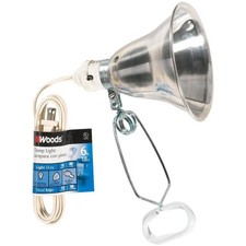 Clamp Lamp with 5.5 Inch Reflector 60 Watt 6 Foot Cord