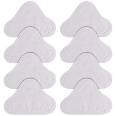 Sgizoku Microfiber Steam Mop Pad Replacement Compatible with H2O H20 8 Pack 