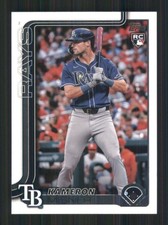 2025 Topps #84 Kameron Misner RC Tampa Bay Rays 38939