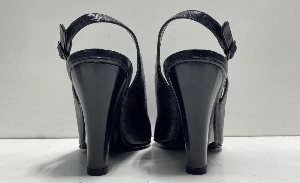 Stuart Weitzman Women's Wedge Sandals Size 9.5 - Image 4 of 4