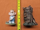 2 Vintage Golf Figurines: Figi Golf Bag Pencil Holder; Doug Harris Golfer — photo 5