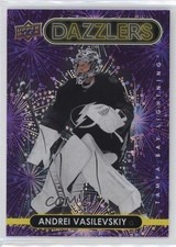 2021-22 Upper Deck Series 2 Dazzlers Purple Andrei Vasilevskiy #DZ-92 0h1
