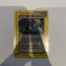 Pokemon TCG Bill's Maintenance Expedition Trainer Karte #137/165