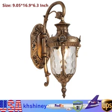 Antique Outdoor Wall Patio Light Exterior Porch Lights Wall Lantern Sconce Lamp