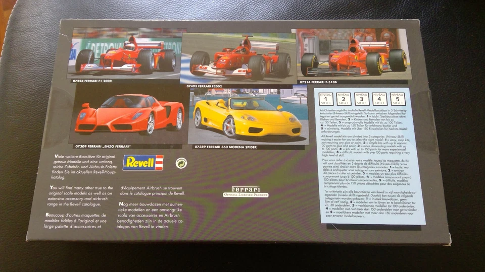 Raro vintage Originale Ferrari F2003 GA Revell KIT 1:24 - Immagine 2 di 2