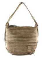 Fredsbruder Ibbick Hobo Bag Schultertasche Tasche Feather Grey Braun Neu