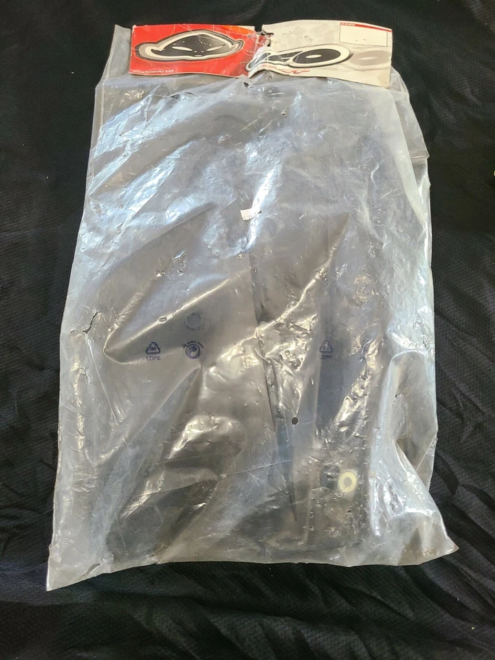 Paneles laterales UFO plásticos UFO placas numeradas KX125-250 94-8 negro KA02769001 Foto 4 de 4