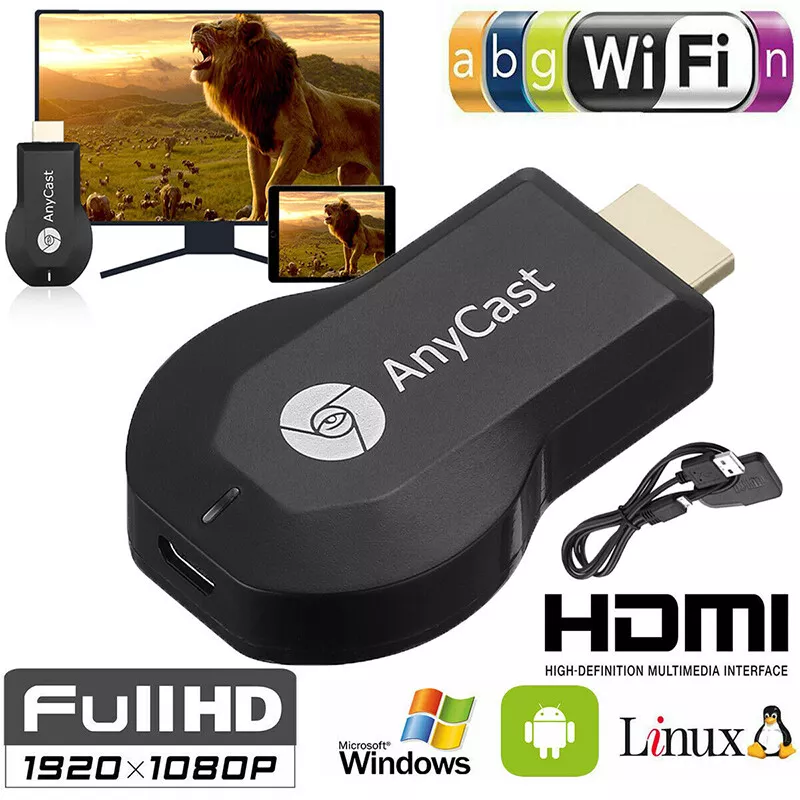 Wireless WiFi Display Dongle 1080P HDMI TV Stick DLNA Aircast Miracast  AnyCast