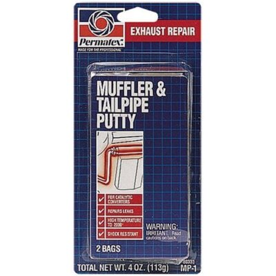 Muffler and Tailpipe Putty, 2 x 2 Ounce Puoches Carded PTX80333-CAN