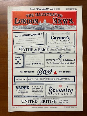 Illustrated London News back issues 1954