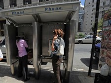 Prepaid payphone calling card for US