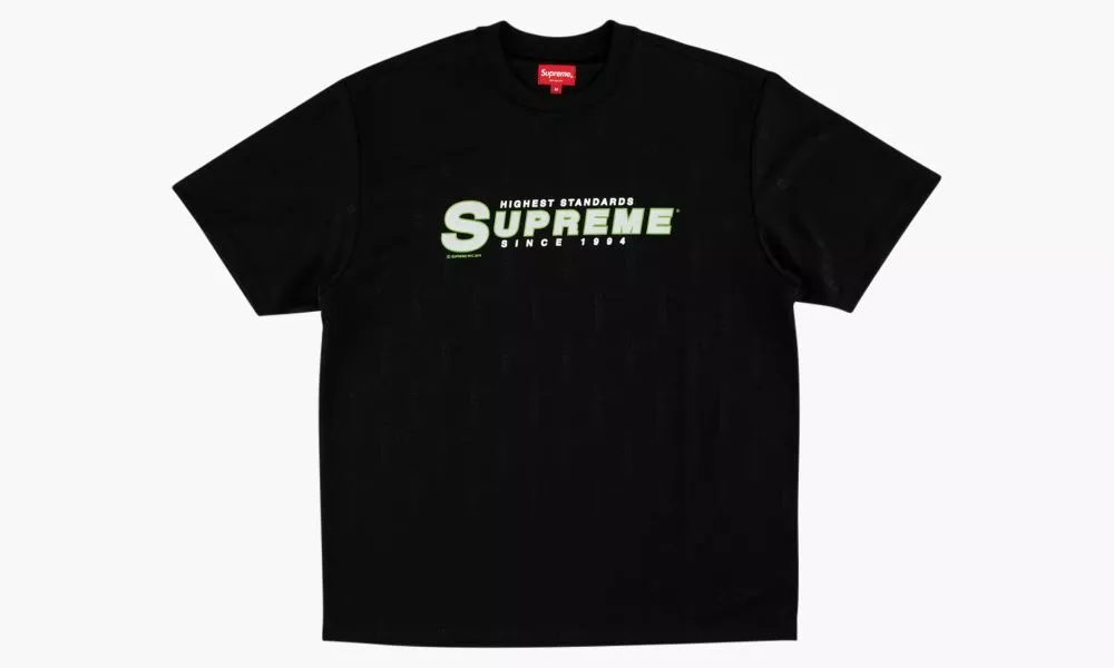 Supreme Highest Standard Athletic S/S Top SS19 noir taille moyenne scellé