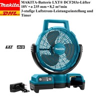 Makita-Batterie Lxt® Dcf203Z-LüFter 18V Mit 3-Stufiger Luftstromeinstellung⭐⭐⭐⭐⭐