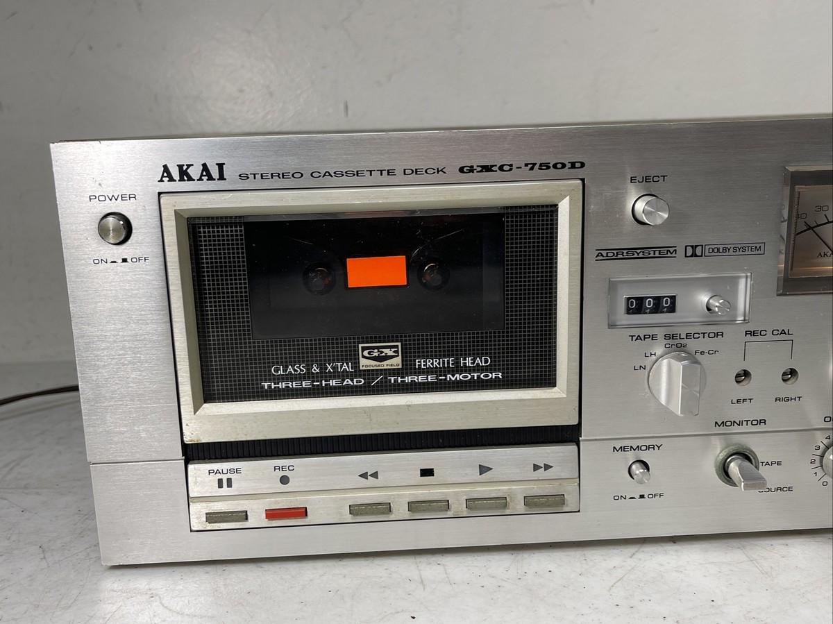 Akai Stereo Cassette Deck GXC-750D AS-IS | eBay