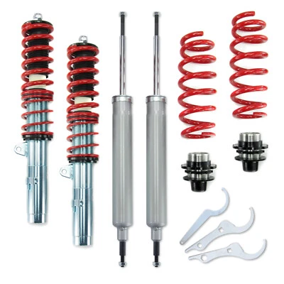 Kit amortisseurs suspensions combinés filetés avant arrière BMW série 1 E81 E87 - Photo 1/4
