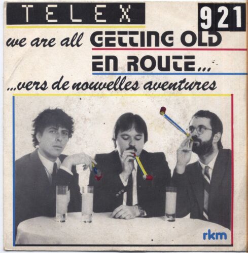 TELEX - We are al getting old - VINYL 7" 45 ITALY 1980 VG+ COVER VG- CONDITION - Imagen 1 de 1