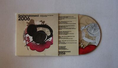 Zentertainment 2006 UK Cardcover CD 2006 Ninja Tune Coldcut Spank Rock Fink