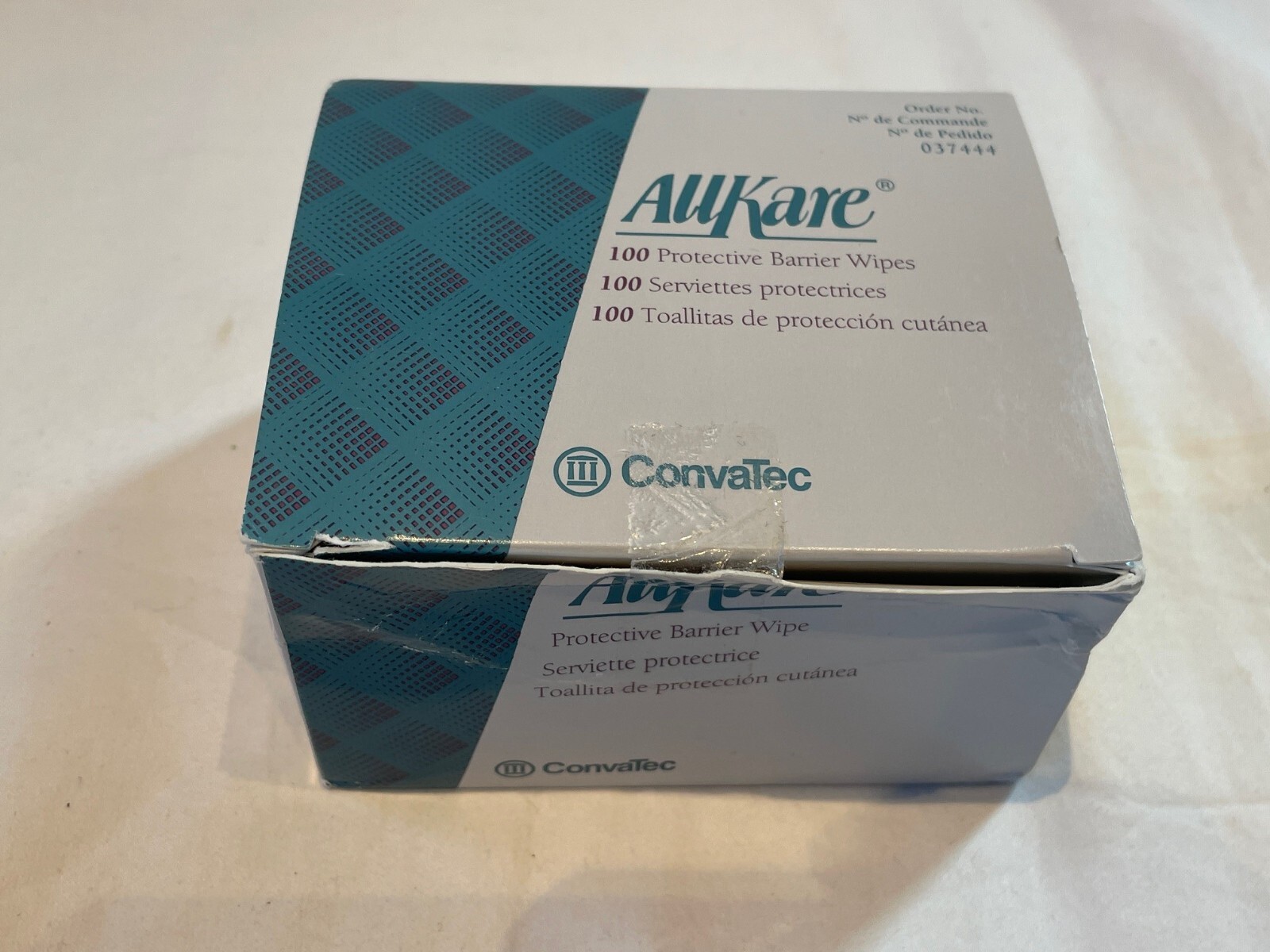 100count Box Convatec AllKare Protective Barrier Wipes, 100 TOTAL
