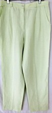 KAREN KANE GREEN  PANTS SIZE 16 LINEN POLYESTER RAYON NEW
