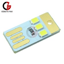 5Pcs Mini 3 LED USB Light White Lamp Nightlight Camping Outdoor Portable For PC