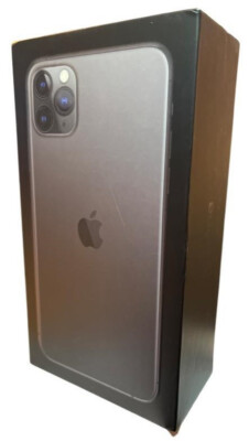 Original Apple iPhone 11 Pro Max Verpackung Leerbox Box Karton Space Grau 64GB