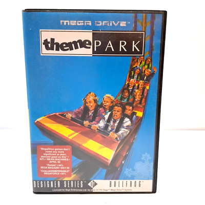 Theme Park - SEGA Mega Drive (mit OVP) - PAL - Bullforg - 1995 - 12226061