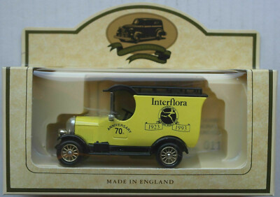 Lledo 1926 Bull Nose Morris Van INTERFLORA 1923-1993 Oldtimer Days-Gone DG ´26