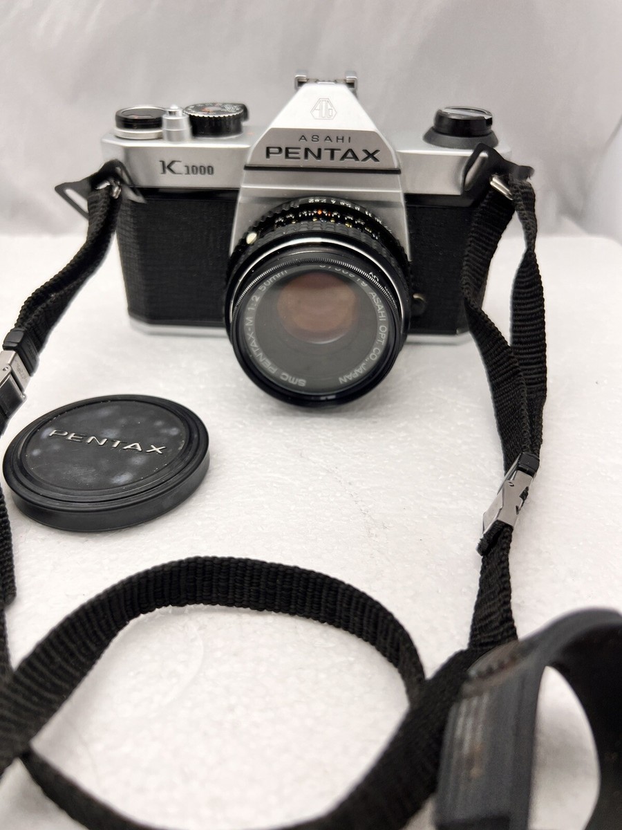 ASAHI PENTAX K1000 Camera, Tokina, Kiron, Teleconverter, Wide