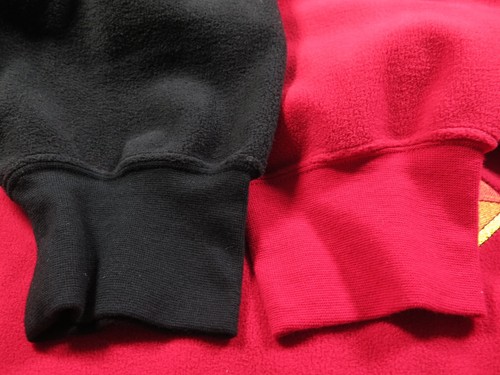 Chaqueta polar Nike Archives Just Do It para hombre roja negra pulóver 1/4 cremallera grande usada en excelente estado - Imagen 19 de 19