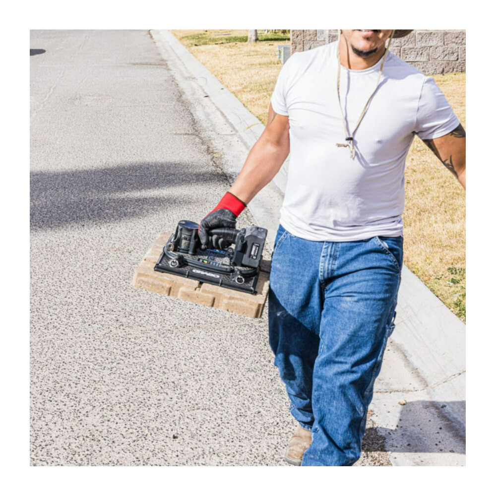 GRABO High Flow Black Suction Tool Kit with Suction Plate and LED Display