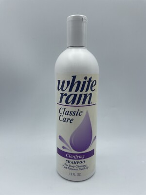 Vintage 1997 White Rain Shampoo Clarifying Formula NOS 15 oz Movie Prop