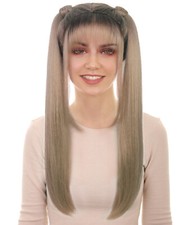 HPO Women Baby Spice 90s Pop Star Wig Multi Bun Style